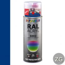 DUPLICOLOR ACRYL 400ML ZG RAL 5002 ULTRA MARIJN BLAUW