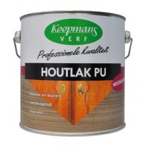 KOOPMANS HOUTLAK PU HOOGGLANS BLANK 2,5LTR