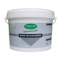 KOOPMANS MUUR- EN PLAFONDTEX WIT 5LTR