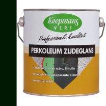 KOOPMANS PERKOLEUM ZIJDEGLANS DEKK.  244 SPARRENGROEN 2,5LTR