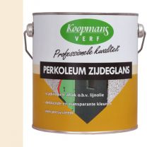 KOOPMANS PERKOLEUM ZIJDEGLANS DEKK.  9001 CREMEWIT 2,5LTR