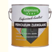 KOOPMANS PERKOLEUM ZIJDEGLANS DEKK.  9010 ECHT WIT 2,5LTR