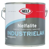 NELFALITE INDUSTRIELAK HOOGGLANS WIT/P 2,5LTR