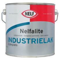 NELFALITE INDUSTRIELAK ZIJDEGLANS WIT/P 2,5LTR