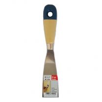 PLAMUURMES 40MM FLEXIBEL GEPOL. BLAD HOUTEN GREEP BLAUW