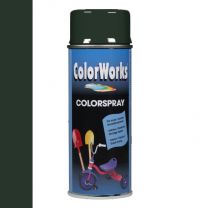 MOTIP COLORWORKS COLOURS 400ML FOREST GREEN RAL 6009