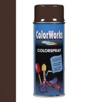 MOTIP COLORWORKS COLOURS 400ML CHOCOLATE BROWN RAL 8017