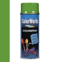MOTIP COLORWORKS COLOURS 400ML YELLOW GREEN RAL 6018
