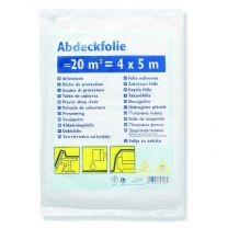 AFDEKFOLIE HDPE 0,005MM 4 X 5M DUN