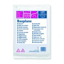 BOUWFOLIE LDPE 0,040MM 4X5M TRANSPARANT