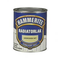 HAMMERITE RADIATORLAK GEBROKEN WIT 750ML