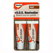 ALAB. SOS HOUTVULLER 2X20 ML TUBE