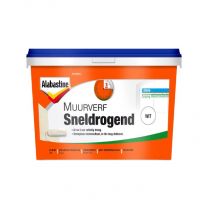 ALAB. MUURVERF SNELDROGEND 5 LTR WIT (ZUIGING)