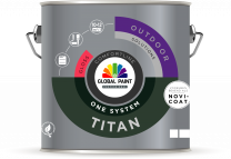 GLOBAL TITAN ONE SYSTEM GLOSS 0,5LTR B.1/WIT
