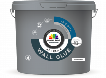 GLOBAL WALL GLUE 10LTR TRANSPARANT