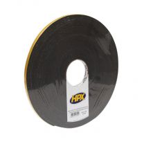HPX DUBBELZ. BEVESTIGINSTAPE 3MM - ANTHRACIET 12MM X 25M