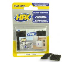 HPX DUO GRIP KLIKBAND PADS - 25MM X 25MM