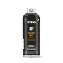 MTN WEPRO RADIATOR PAINT BLACK MATT 400ML