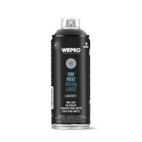 MTN WEPRO RIM/WHEELS PAINT BLACK MATT 400ML