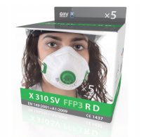 OXYLINE FFP3 MASKER X310SV R D à 10 STUKS