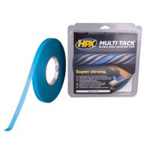 HPX DUBBELZIJDIGE MULTI-TACK TAPE SEMI-TRANSPARANT 12MM X 5M