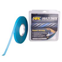 HPX DUBBELZIJDIGE MULTI-TACK TAPE SEMI-TRANSPARANT 12MM X25M