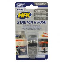 HPX STRETCH & FUSE VULKANISERENDE TAPE - ZWART 25MM X 3M