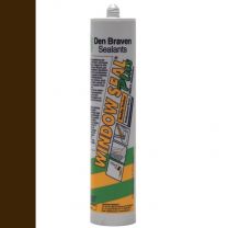 ZWALUW WINDOW SEAL-PLUS 310ML BRUIN